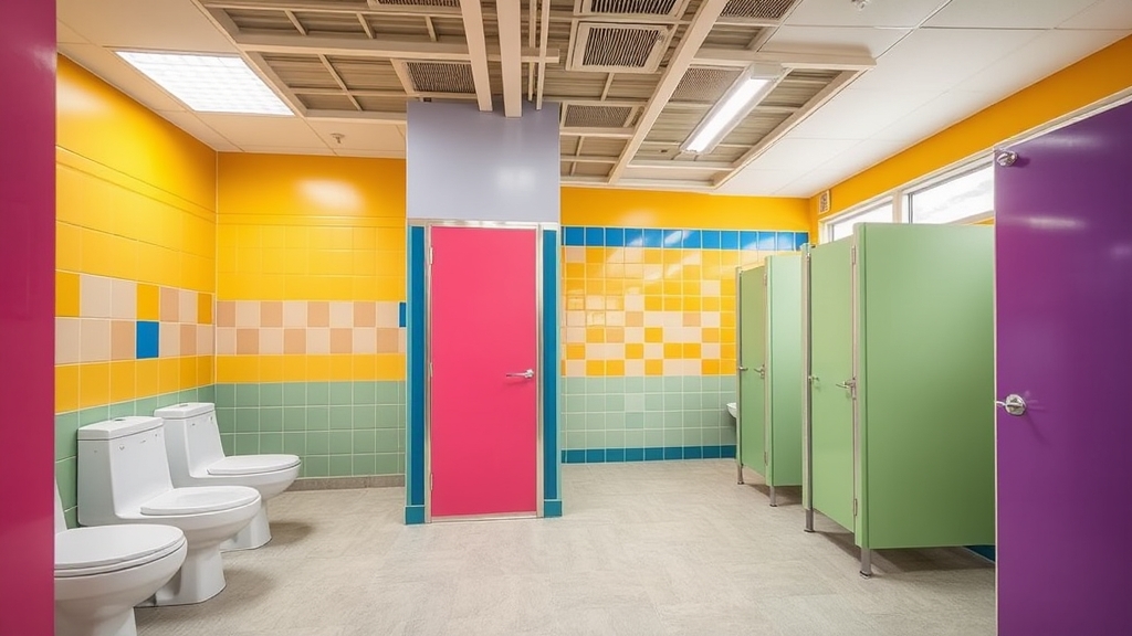 Membangun Kamar Mandi Sekolah yang Nyaman dan Fungsional dengan Cubicle Toilet